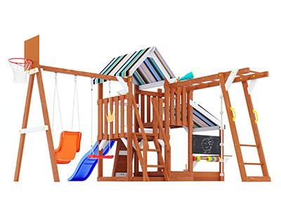 Детская игровая площадка Борге 9 (Лазурь)